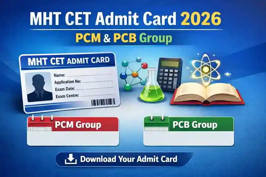 MHT CET 2026 Admit Card