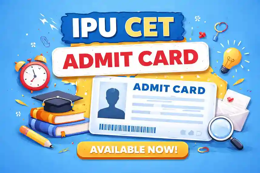 IPU CET Admit Card 2026